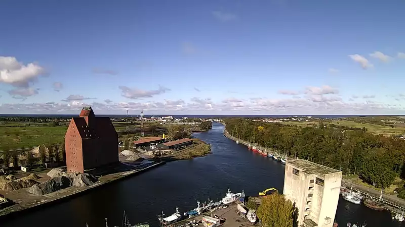 Darłowo - widok na port NOWOŚĆ