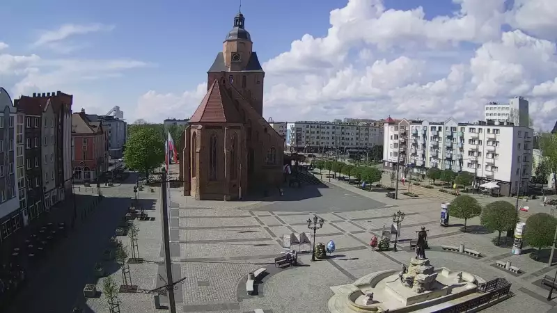 Widok z Kamery na Katedrę Gorzowską już online