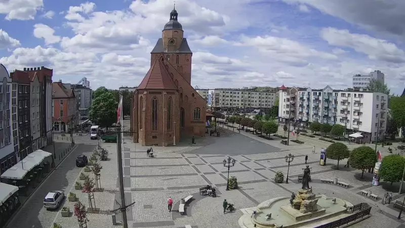 Widok z Kamery na Katedrę Gorzowską już online