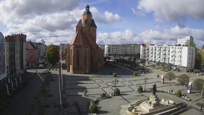Widok z Kamery na Katedrę Gorzowską już online