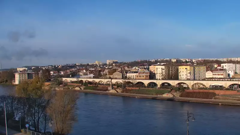 Widok panoramiczny z Kamery na miasto Gorzów Wielkopolski - NOWOŚĆ