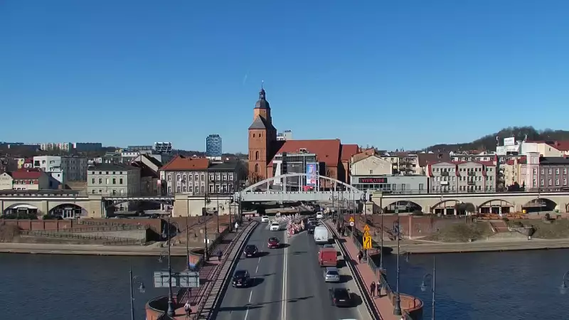 Widok panoramiczny z Kamery na miasto Gorzów Wielkopolski - NOWOŚĆ
