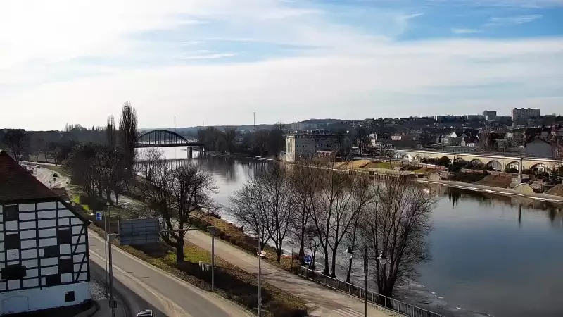 Widok panoramiczny z Kamery na miasto Gorzów Wielkopolski - NOWOŚĆ