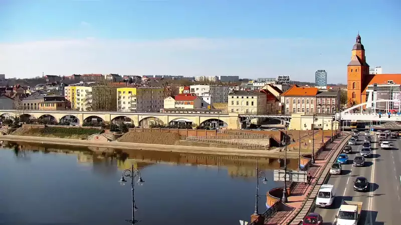 Widok panoramiczny z Kamery na miasto Gorzów Wielkopolski - NOWOŚĆ