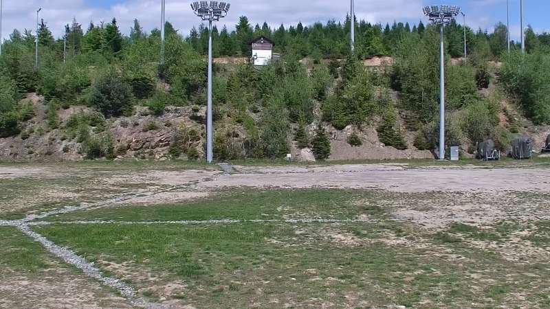 Widok na Trasy Biegowe w Istebnej Kubalonce - oglądaj zimą