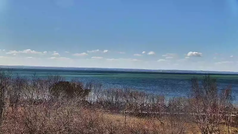 Jastarnia - widok z kamery na Zatokę Pucką