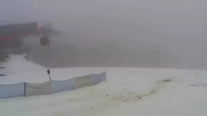 Kamera z widokiem na trasy nr 1 na Jaworzynie Krynickiej.