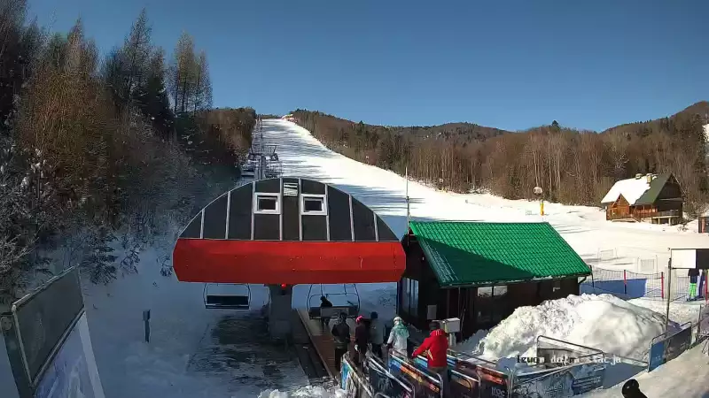 Jaworzyna Krynicka - widok na trasę nr 2 NOWOŚĆ