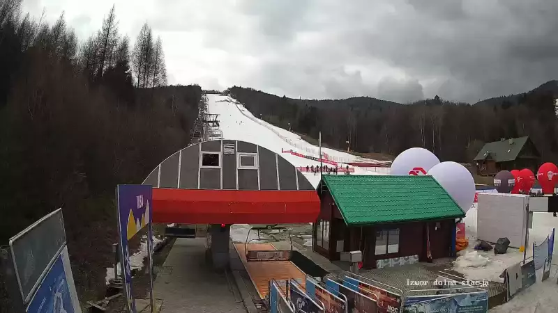 Jaworzyna Krynicka - widok na trasę nr 2 NOWOŚĆ