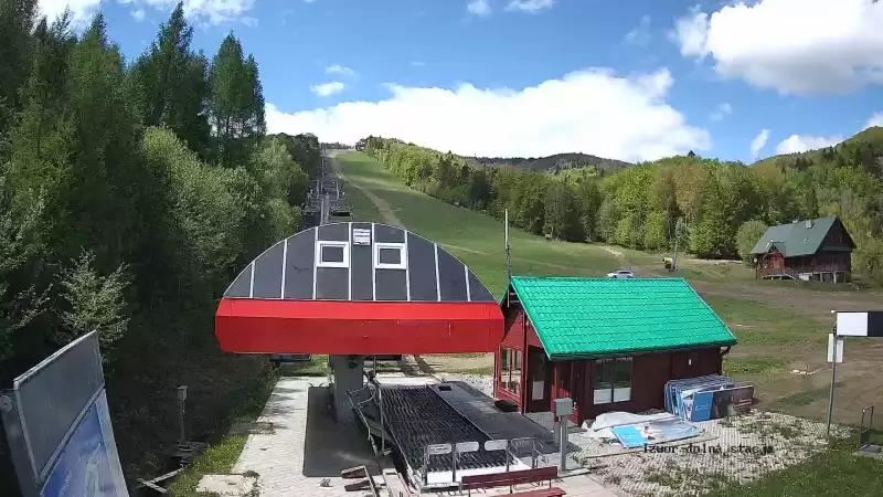 Jaworzyna Krynicka - widok na trasę nr 2 NOWOŚĆ