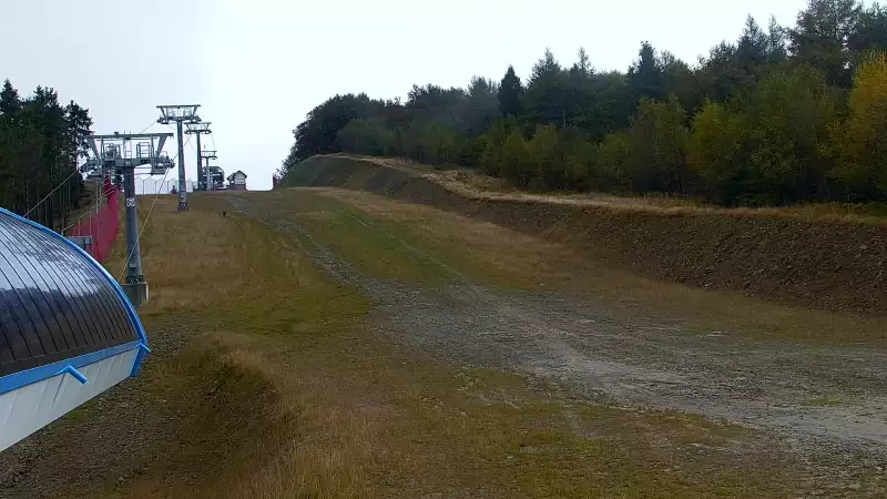 Jaworzyna Krynicka - widok na rodzinną trasę nr 7 NOWOŚĆ