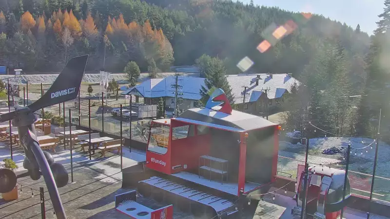 Widok na parking i Dolinę Czarnego Potoku- stację poczatkową kolei gondolowej