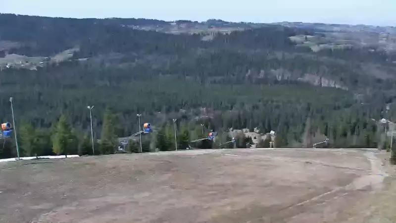 Jurgów ski - widok panoramiczny na trasy NOWOŚĆ