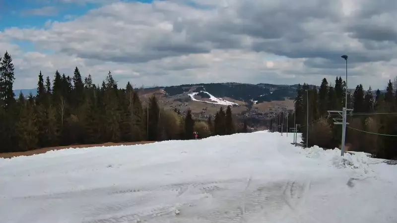 Kaniówka - widok z górnej stacji NOWOŚĆ