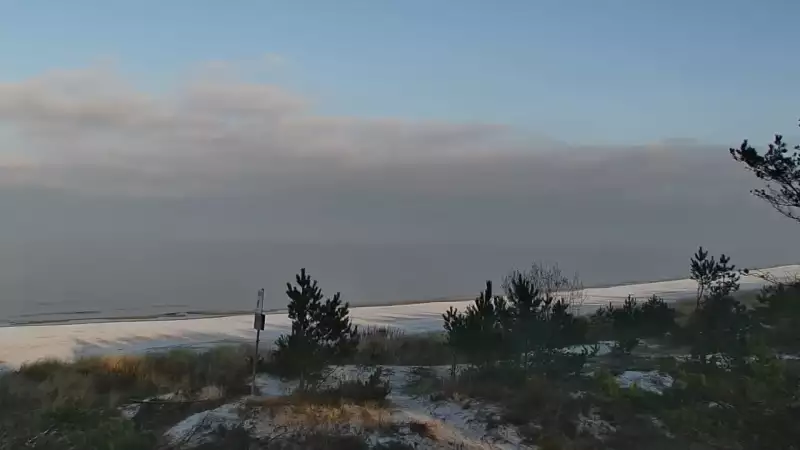 Obraz na żywo z plaży w Karwi