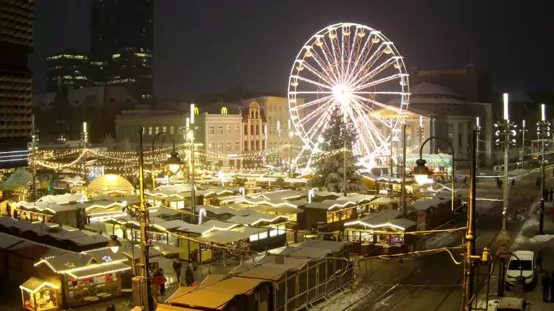 Widok na Rynek w Katowicach