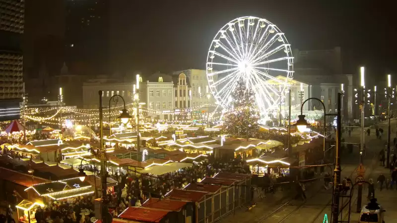 Widok na Rynek w Katowicach