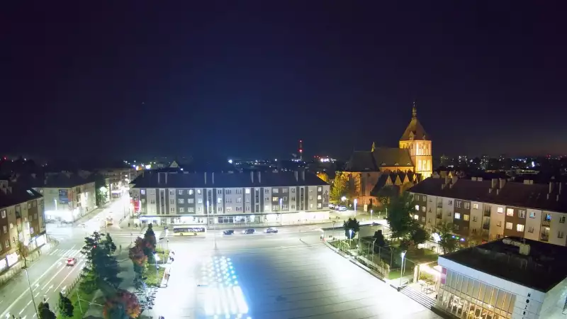 Widok na rynek w Koszalinie NOWOŚĆ