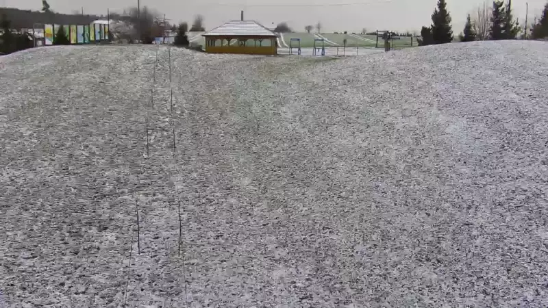 Widok na stację narciarską Kotlinka Szymbark