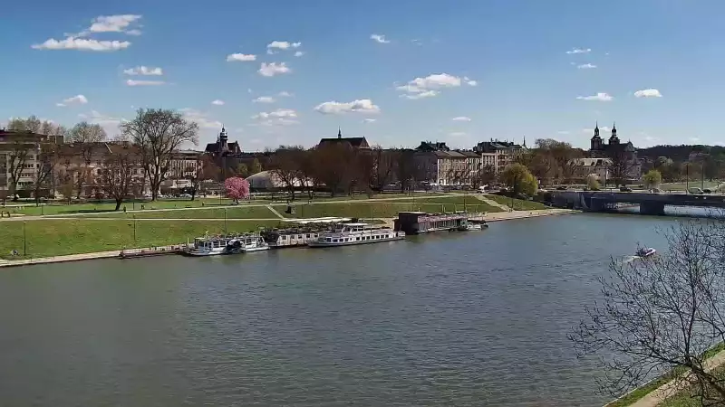 KRAKÓW - widok na Zamek Królewski na Wawelu NOWOŚĆ