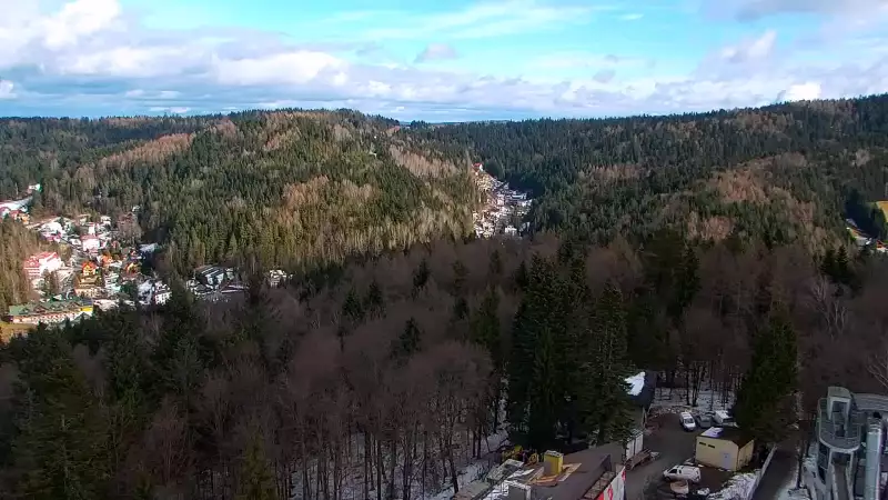 PKL Góra Parkowa - widok z wieży widokowej NOWOŚĆ