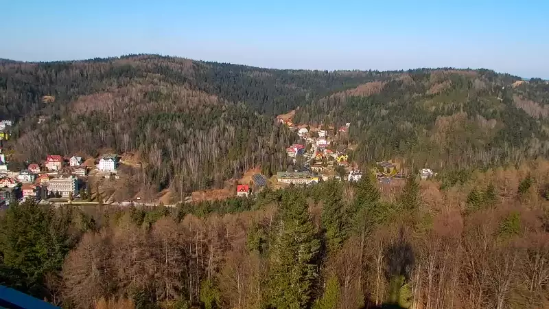 PKL Góra Parkowa - widok z wieży widokowej NOWOŚĆ