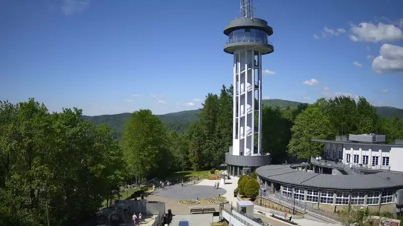 Krynica-Zdrój - Góra Parkowa.