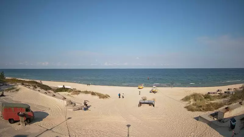 Krynica Morska - widok na plaże NOWOŚĆ