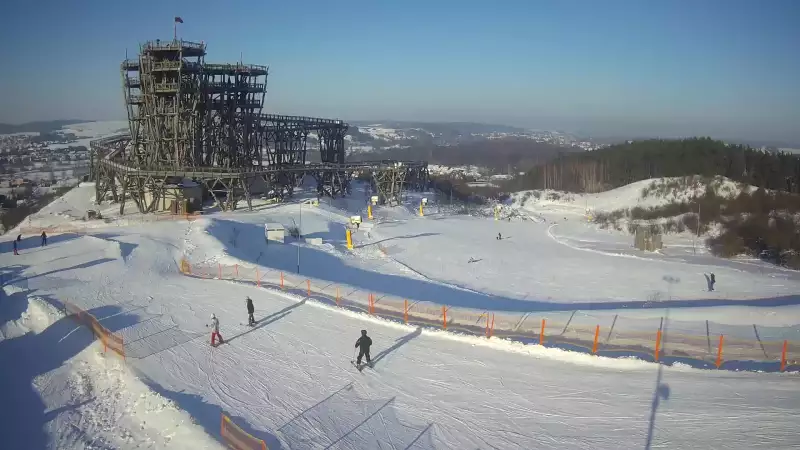 Kurza Góra - widok na Wieżę Widokową w Kurzętniku.