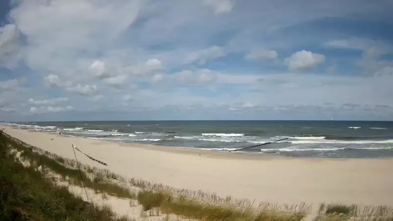 Kamera na plaży w Kuźnicy - Nowość