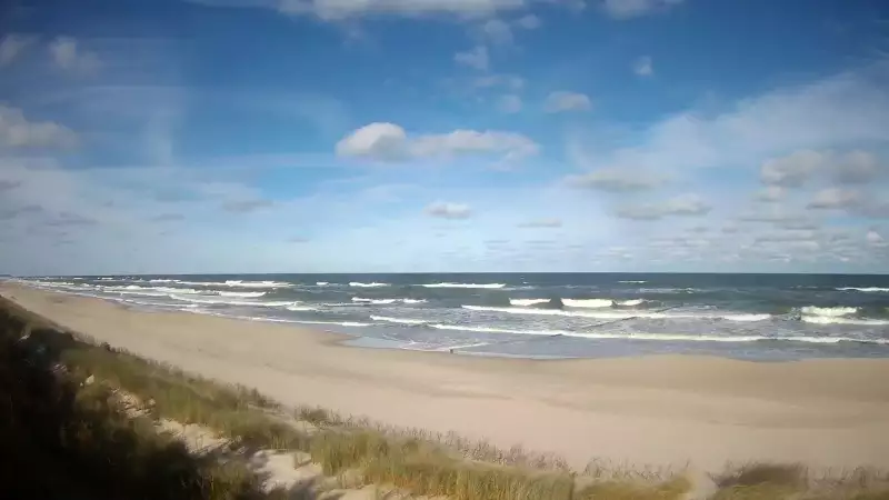 Kamera na plaży w Kuźnicy - Nowość