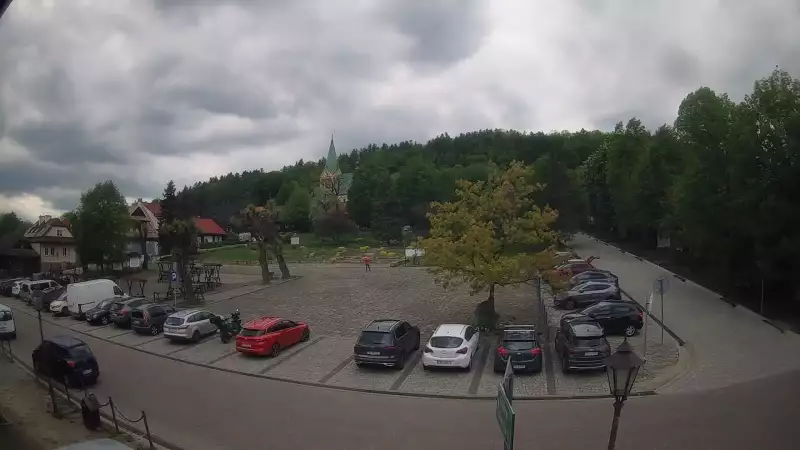 Zobacz ujęcie z kamery w Lanckoronie.
