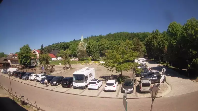 Zobacz ujęcie z kamery w Lanckoronie.