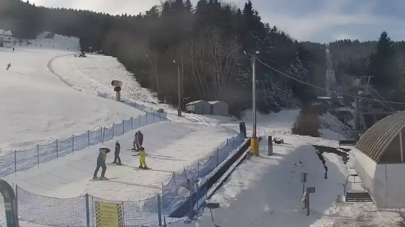 Laskowa Kamionna - ośrodek narciarski w Beskidzie Wyspowym.