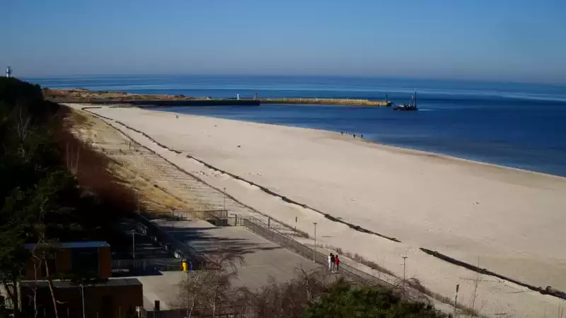 Łeba kamera, plaża, wydmy, miasto - zobacz też inne kamery w tej miejscowości