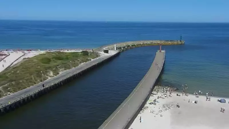 Kamera z widokiem na PLAŻĘ i MORZE w Łebie