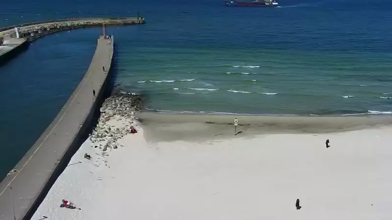 Kamera z widokiem na PLAŻĘ i MORZE w Łebie