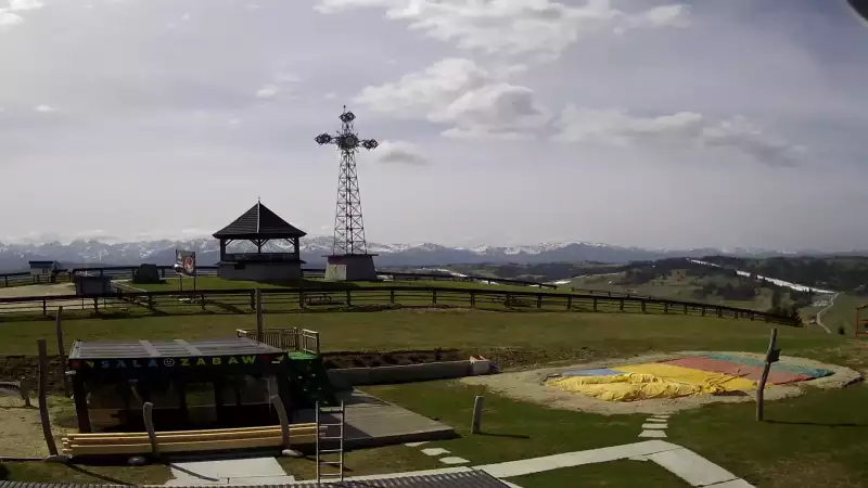 Widok na panorame tatr