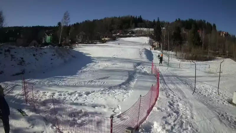 Widok online na Stok narciarski MACIUŚ