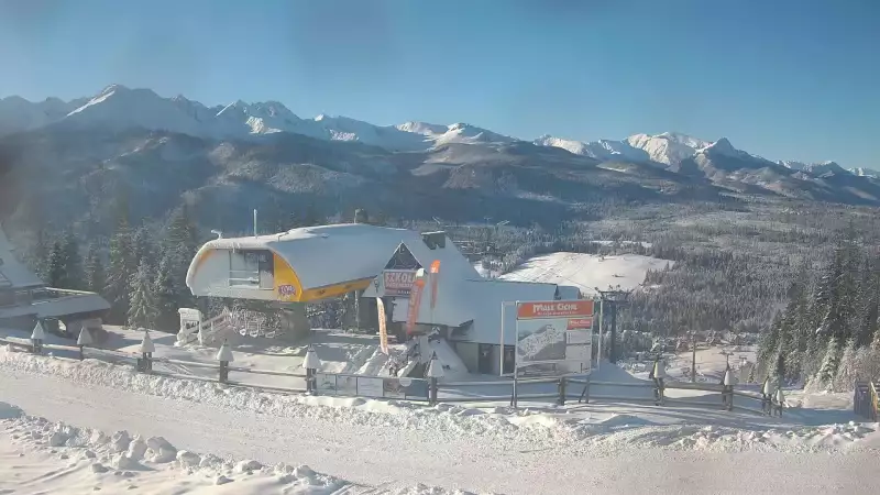 Kamera ze Stacji Narciarskiej MAŁE CICHE