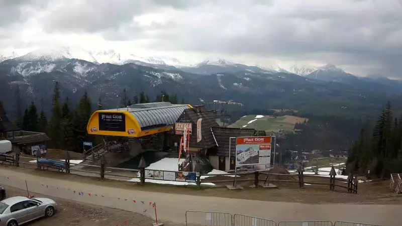 Kamera ze Stacji Narciarskiej MAŁE CICHE