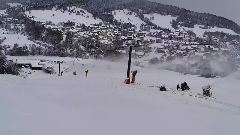 Widok z Kamery na stok MASTER SKI