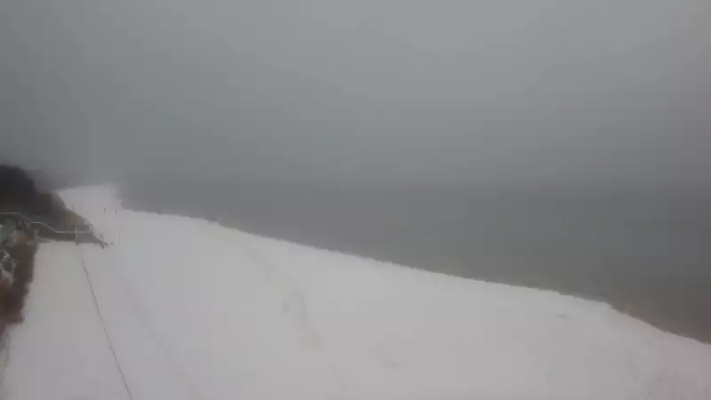 Międzyzdroje plaża zachód cudowny widok z kamery online.