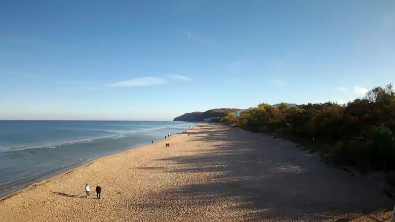 Kamera na plaże w Międzyzdrojach - cudowne zdjęcia.