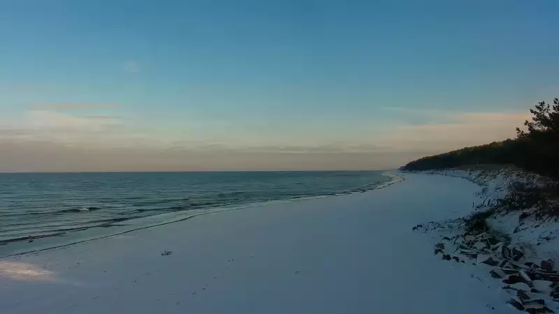 Kamera Mrzeżyno z widokiem na morze.