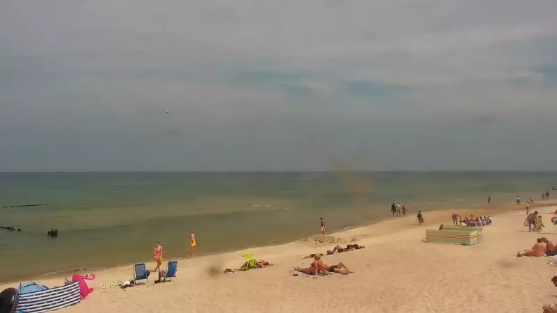 Kamera Mrzeżyno z widokiem na morze.