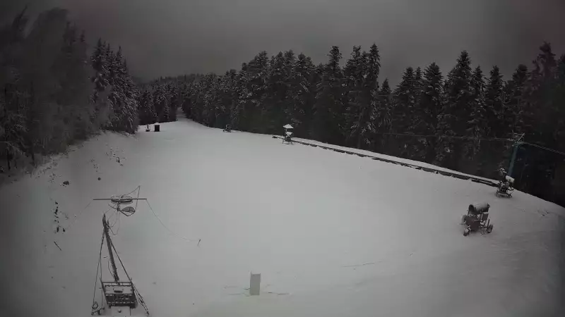 Kompleks Sport Arena Myślenice - widok na oślą łączkę