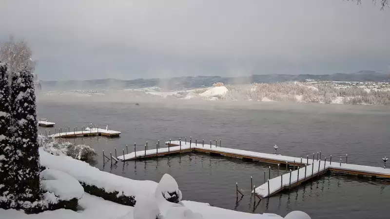 Widok z Kamery na Jezioro Czorsztyńskie na żywo