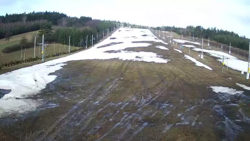 Rodzinny ośrodek narciarski Niestachów ski - oglądaj w zimie