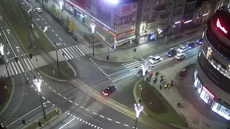 Kamera z panoramicznym widokiem na Olsztyn.